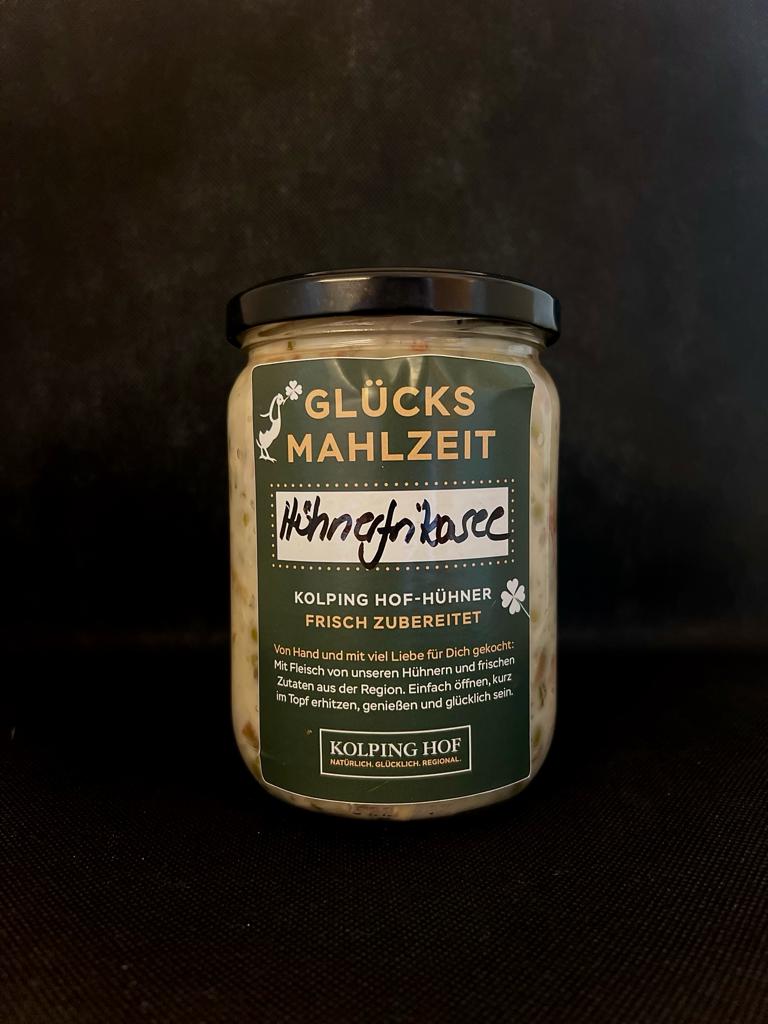 HÜHNERFRIKASSE 1 Glas