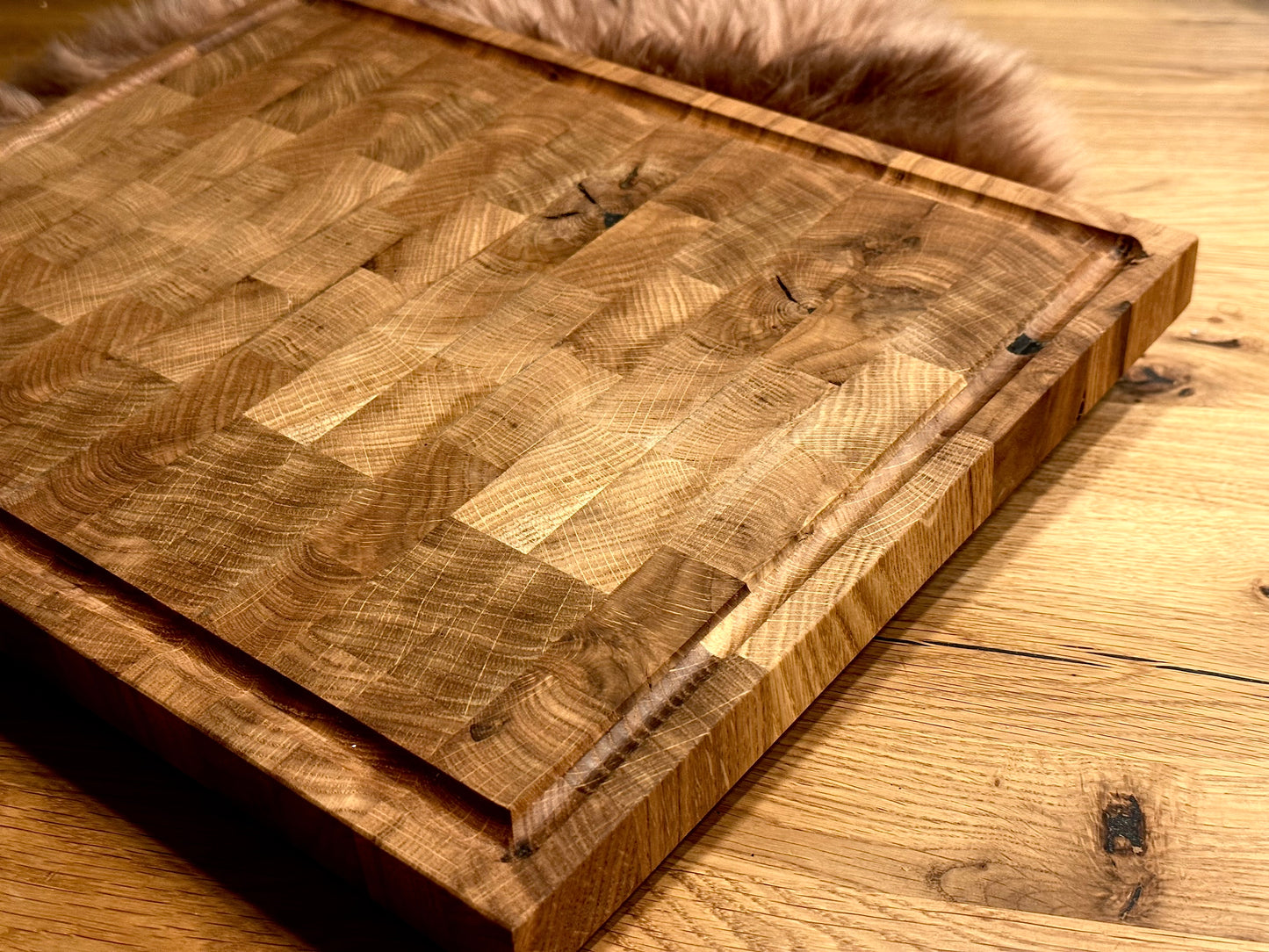 Schnittfest Stirnholz Schneidebrett