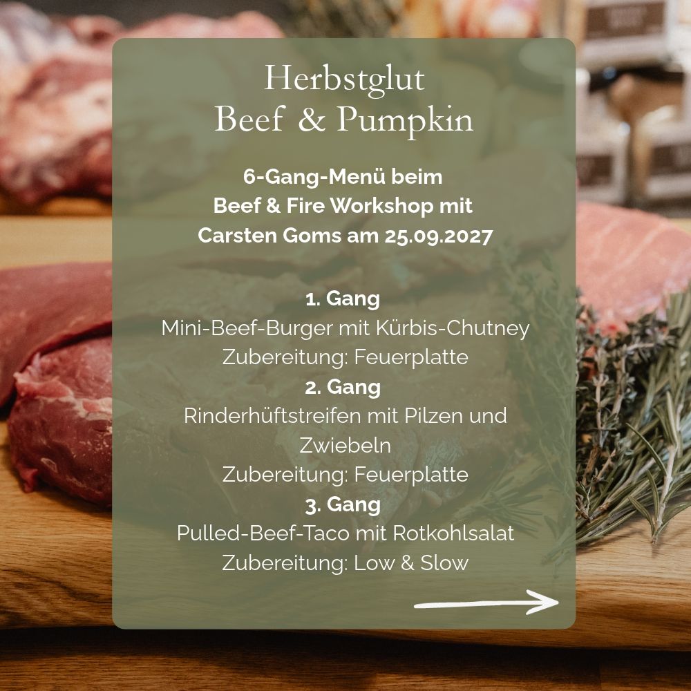 BEEF & FIRE WORKSHOP - 25.09.2027