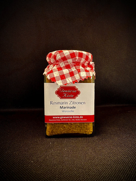 ROSMARIN ZITRONE MARINADE