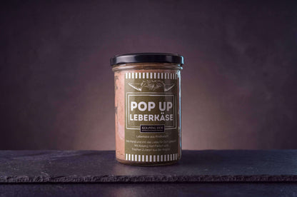 POP-UP LEBERKÄSE IM GLAS